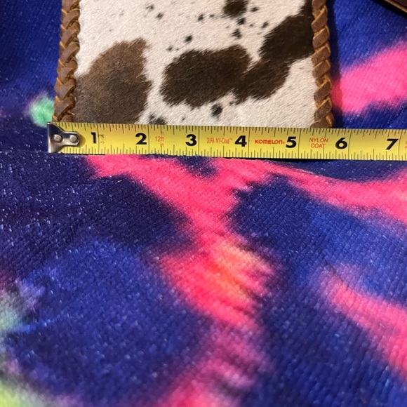 Brand New Real Leather Hair on Hide Credit Card/Driver's License and Coin Wallet - Picture 3 of 5